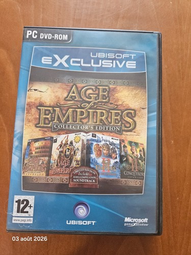 Jeu dvd rom age empires - jeu, pc