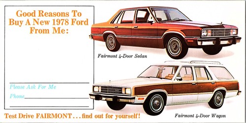 1978 ford fairmont berline - fairmont,