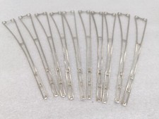 MÄRKLIN 7015 DIX ÉLÉMENTS DE CATÉNAIRES MÂLE DE 115mm DÉMONTÉS D'UN RÉSEAU