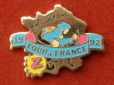 PIN'S CYCLING - BICYCLE - TOUR DE FRANCE 1992 - GREG LEMON - TEAM Z