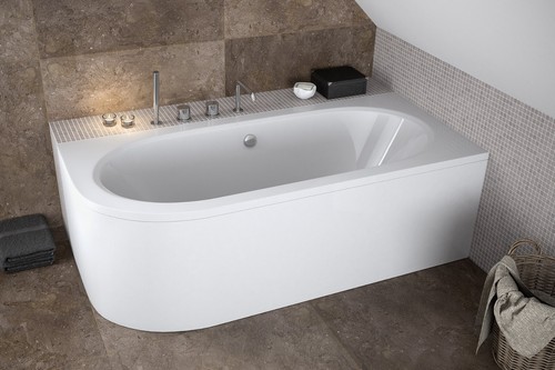 Baignoire angle acrylique - d'angle,