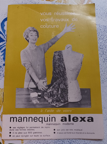 Couture ancienne mannequin - couture,