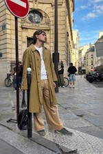 Trench Burberry Vintage Authentique - Mac Coat Oversize L/XL - Beige Y2K Archive