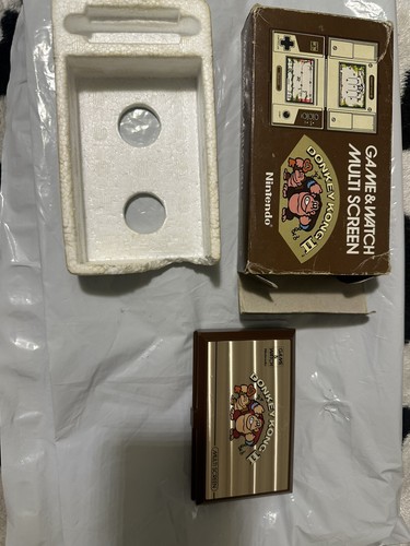 Donkey kong game and - and, watch
