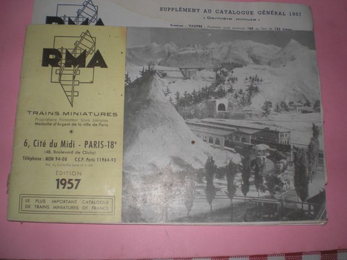 Catalogue rma 1957 - rma, trains