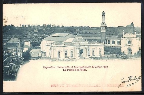 Carte postale liège - carte,