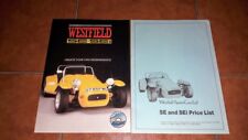 WESTFIELD SE SEI WARNING BROCHURE + PRICE LIST ORIGINAL ENGLISH