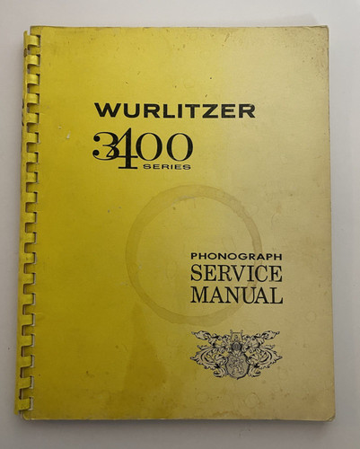 Wurlitzer 3400 jukebox - wurlitzer,