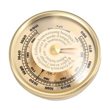 Barom��tre 70MM Manom��tre Fiable M��tal Manom��tre pour Surveillance Environnem