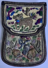 POCHE ASIE ORIENTALE EN TISSU