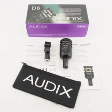 New Audix D6 Cardioid Wired