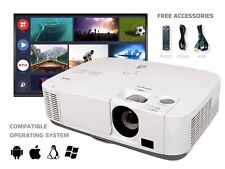 4K-Supported Up to 300" Image Home Cinema Projector w/Speaker ?1 YEAR WARRANTY