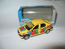 DACIA Logan - yellow - NOREV x Renault Toys - 3 inches scale