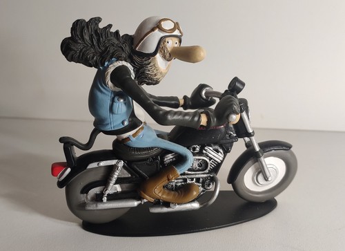 Figurine moto résine - figurine, en