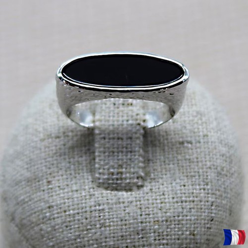 Bague femme argent 925 - , onyx