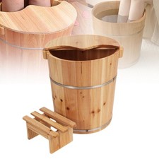 Baignoire de pieds en bois