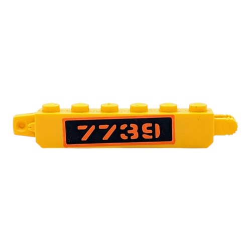 Lego pièce grue - lego, jaune