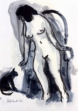 Suret-Canale –Nu au chat -