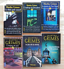 Martha GRIMES . lot 6 livres . POCKET