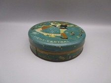 Boite en tole publicitaire ancienne " Vichy central "
