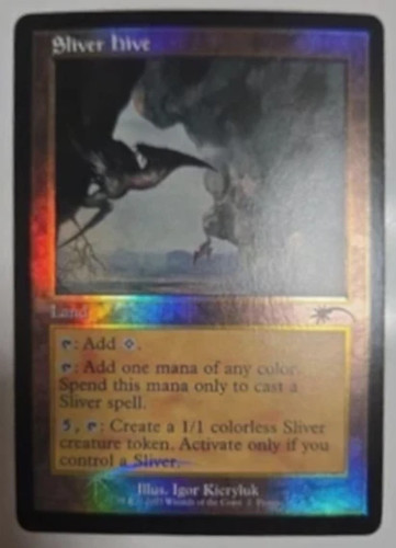 Mtg magic sliver hive foil - mtg,