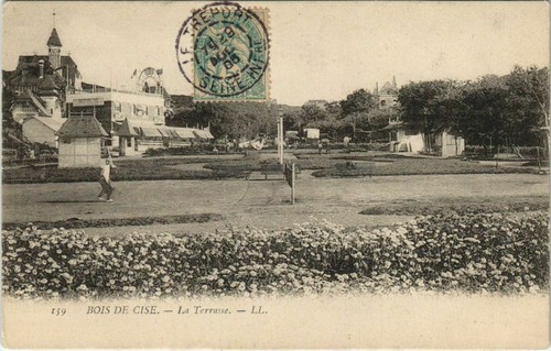 Old postcard bois - old, bois-de-cise