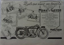 publicite    motos   MONET &