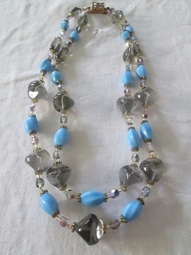 Collier rangs pierres - collier,