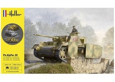 Heller - CHAR TANK PzKpfw III Ausf J/L/M maquette kit plastique 30321 Neuf 1/16