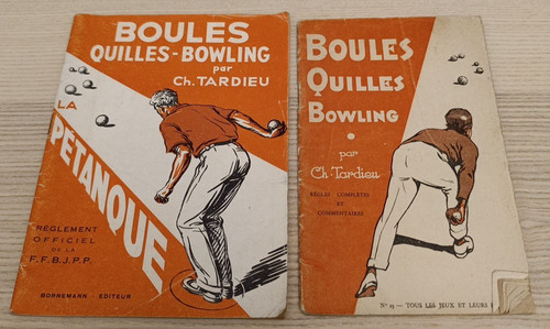 Lot livres boules quilles - ,