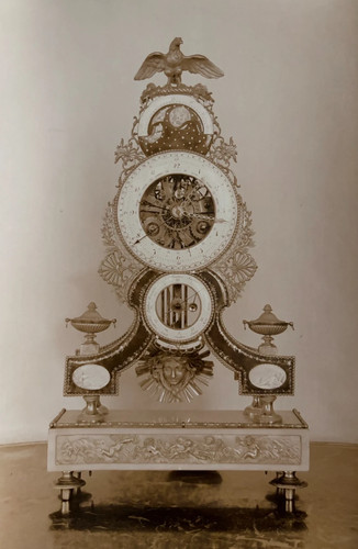 Photographie pendule bronze - photographie,