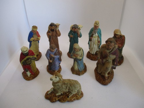 Lot anciens santons - lot, d'anciens