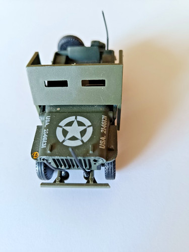 Jeep willys blindée - blindée, 1/43