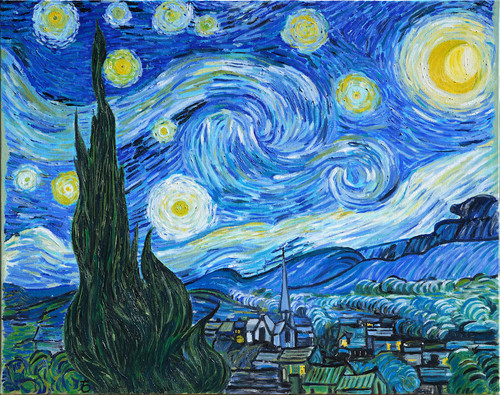 Tableau copie la nuit - copie,
