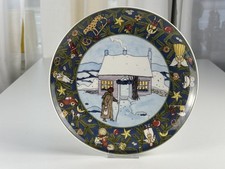 Assiette de collection en porcelaine Villeroy et Boch Ø 27,5 cm. Excellent...