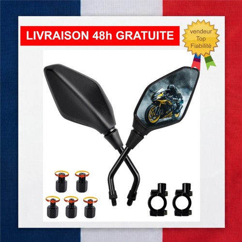 Rétroviseur moto universel - rétroviseur, 1