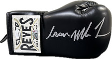 Iron Mike Tyson Signed Right Black Cleto Reyes Glove JSA & Mike Tyson Hologram