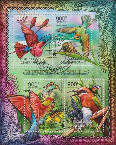 Timbres sur les oiseaux - timbres,
