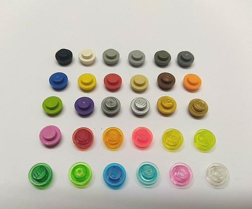 Lego plaque ronde - plaque, ronde/round