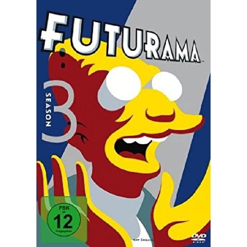 Dvd futurama - dvd, 3