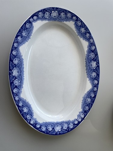 Plat ovale faïence - en, la
