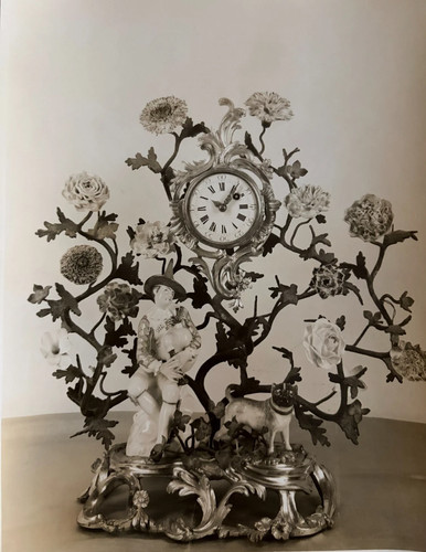 Photographie pendule bronze - pendule,