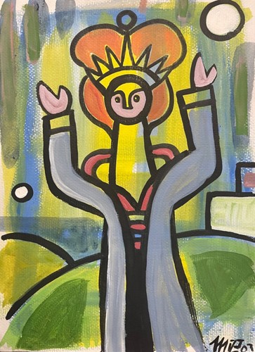 Get gouache art naif brut - up,