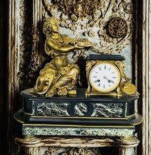 antique clock clocks signature