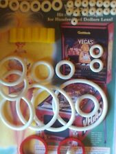 FLIPPER GOTTLIEB -VEGAS-KIT ELASTIQUES,CAOUTCHOUC-RUBBER PINBALL RING