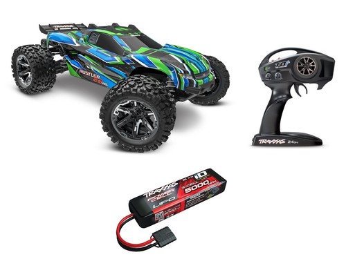 Traxxas trx67376 rustler - traxxas, 4x4