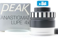 ?VIDEO?✨MINT✨ PEAK Anastigmat Lupe Loupe 4x Magnifier No.1990 From JAPAN