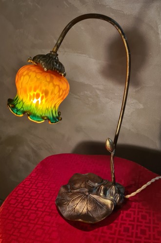 Lampe art nouveau - art, design