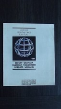 CATALOGUE/BROCHURE FORD