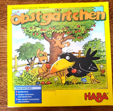HABA The Little Orchard (Obstgartcen) board game COMPLETE+extra pieces--Ages 3-8